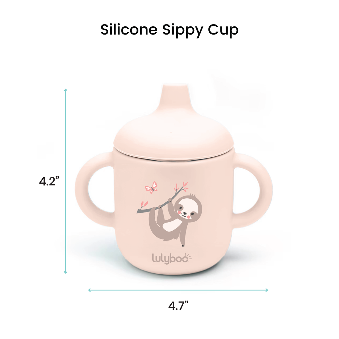 Easy-Grip Silicone Sippy Cup for Toddlers