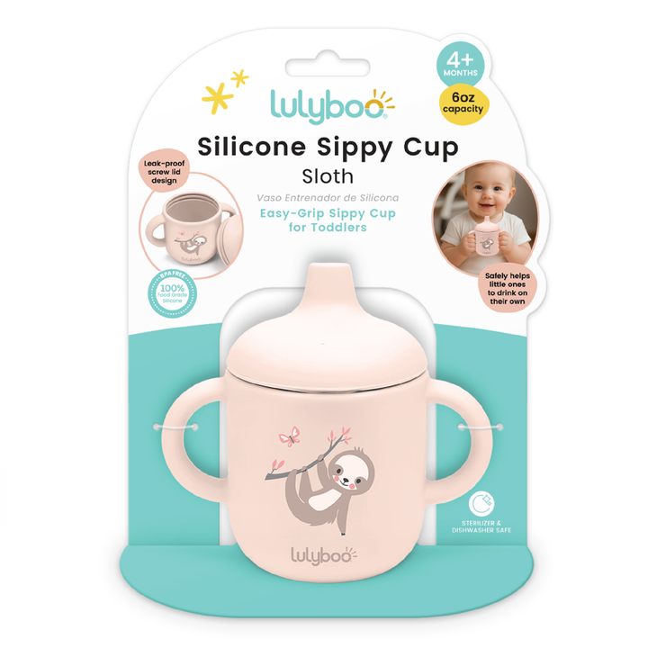Easy-Grip Silicone Sippy Cup for Toddlers