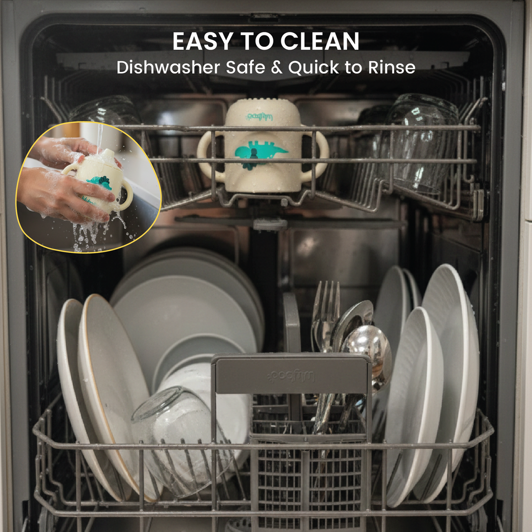 Easy-Grip Silicone Sippy Cup for Toddlers