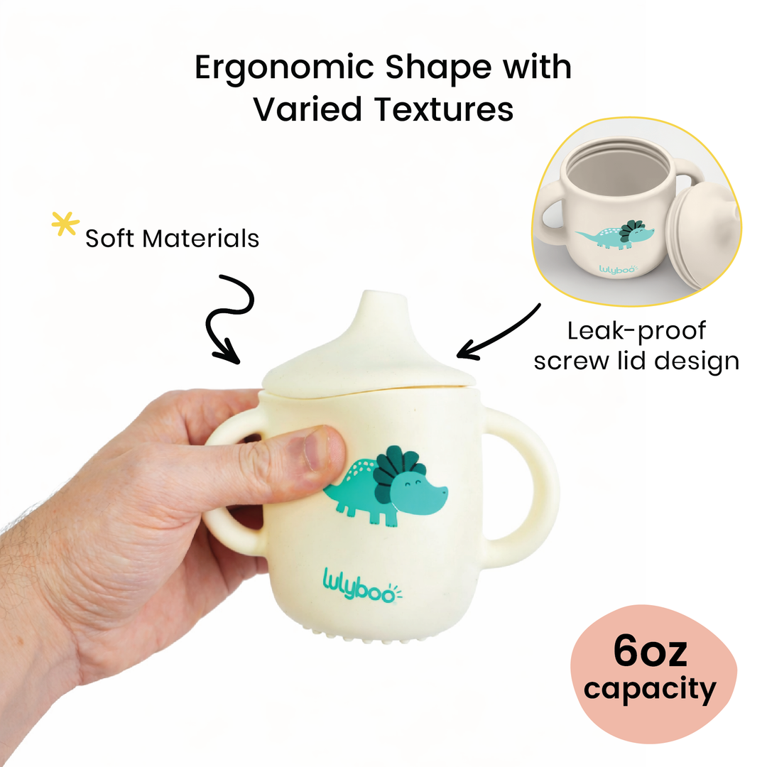 Easy-Grip Silicone Sippy Cup for Toddlers