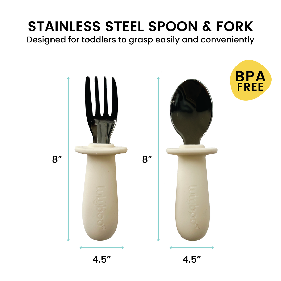 Stainless Steel Spoon & Fork