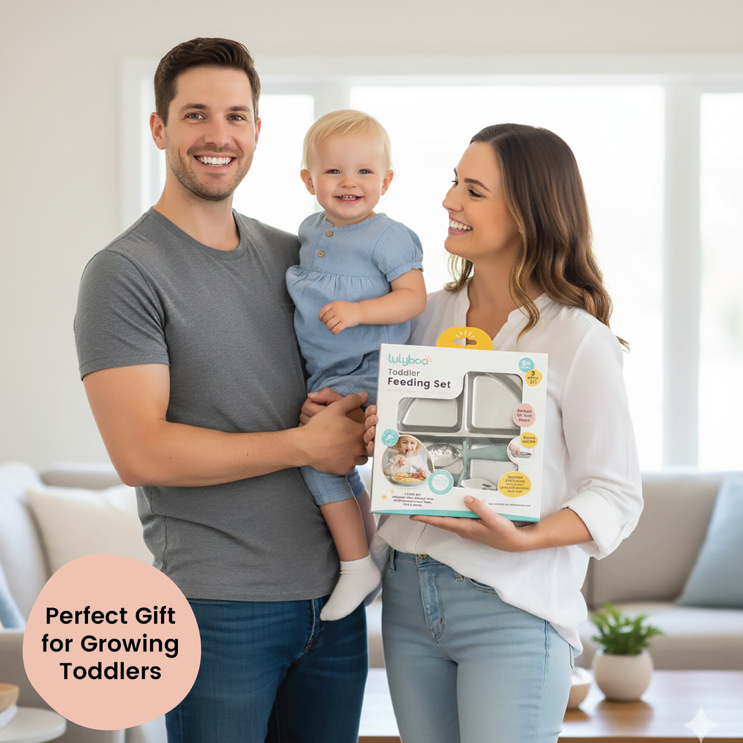 Stainless steel plate and utensils