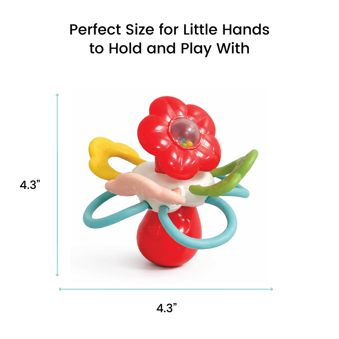 Flower Rattle Teether