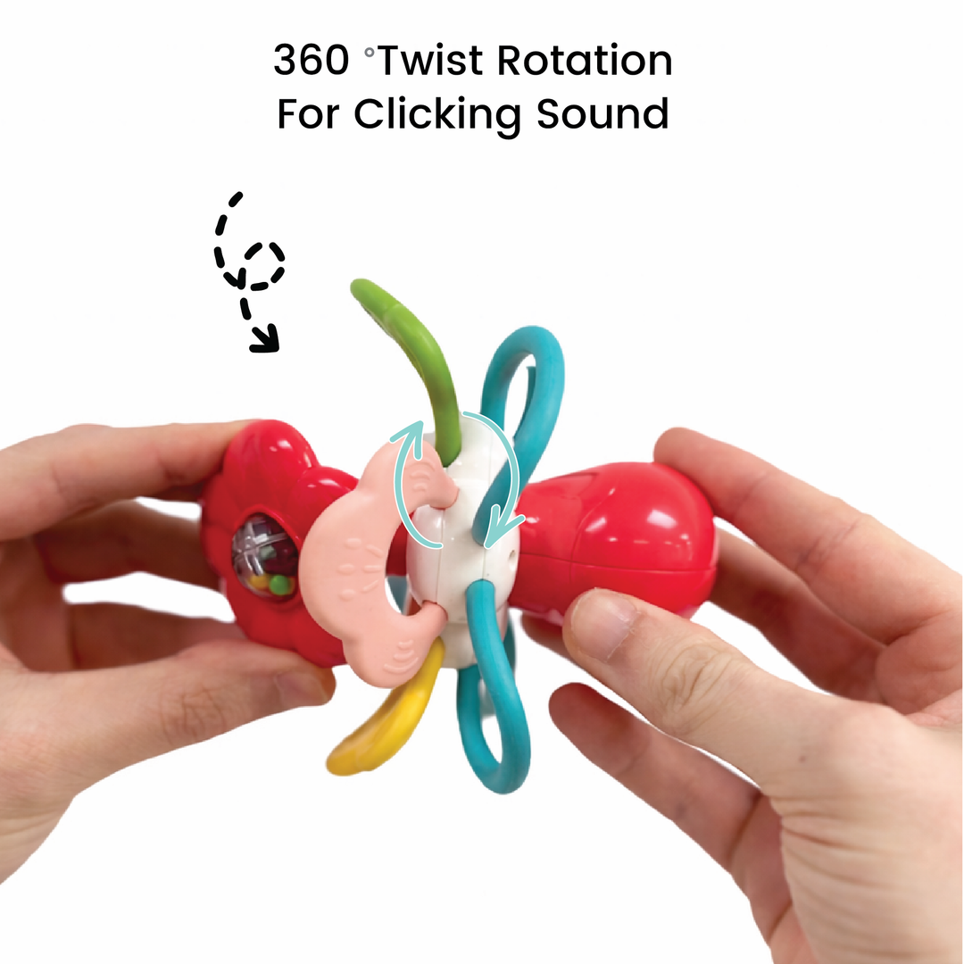 Flower Rattle Teether