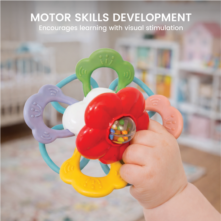 Flower Rattle Teether