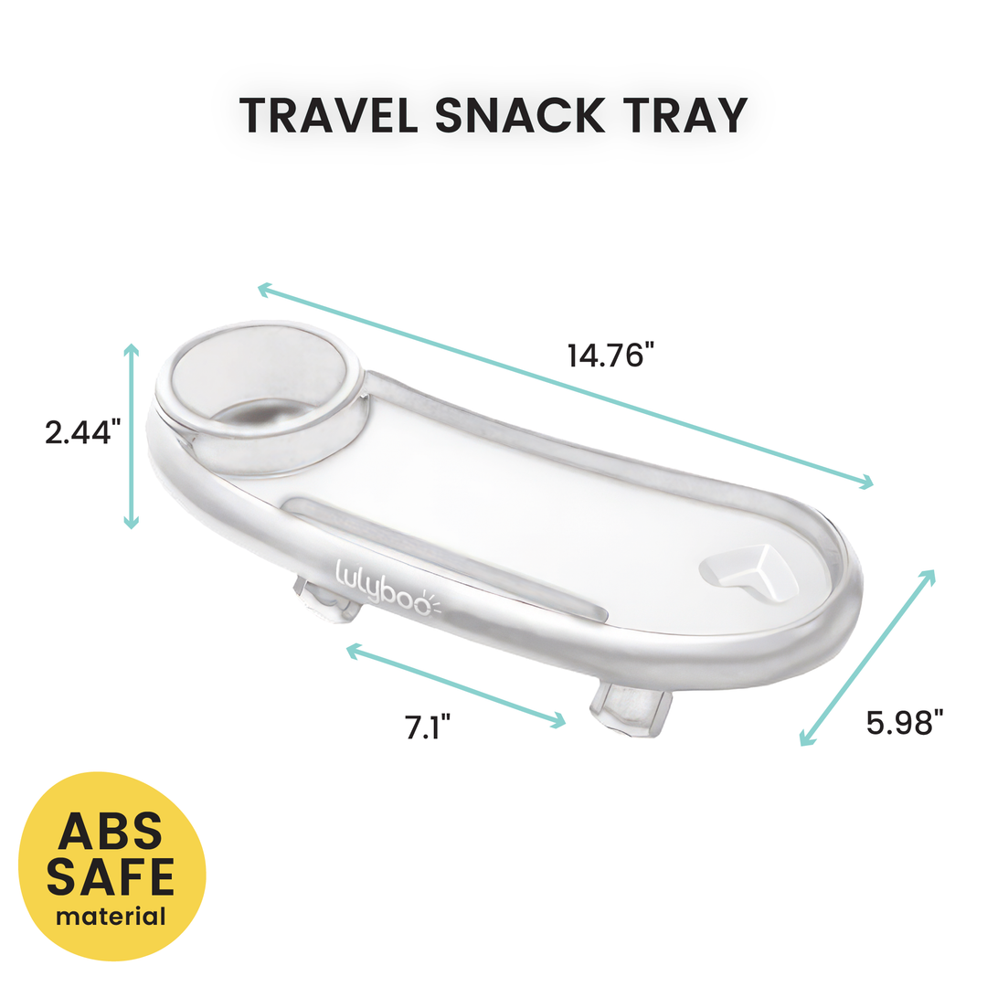 3-in-1 Travel Snack Tray for Strollers