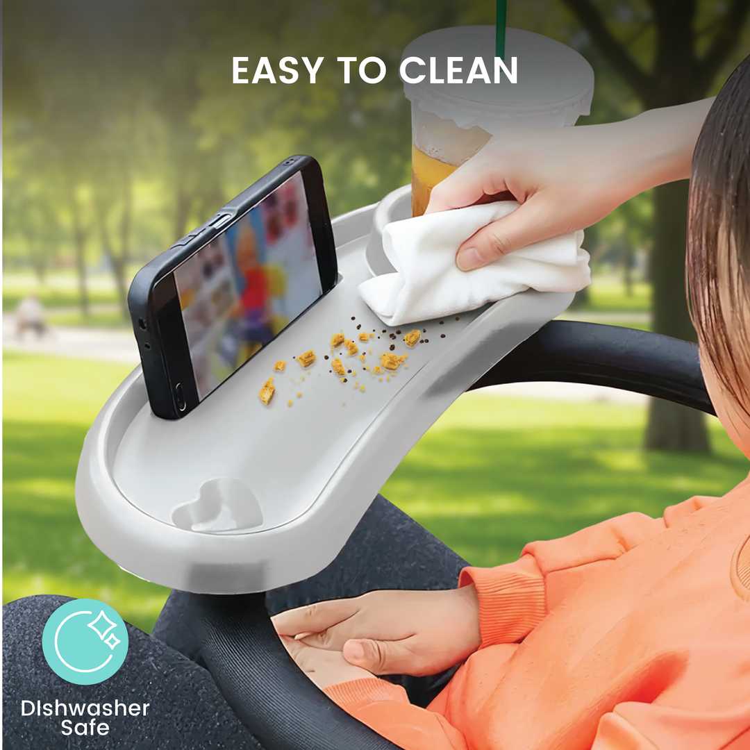 3-in-1 Travel Snack Tray for Strollers