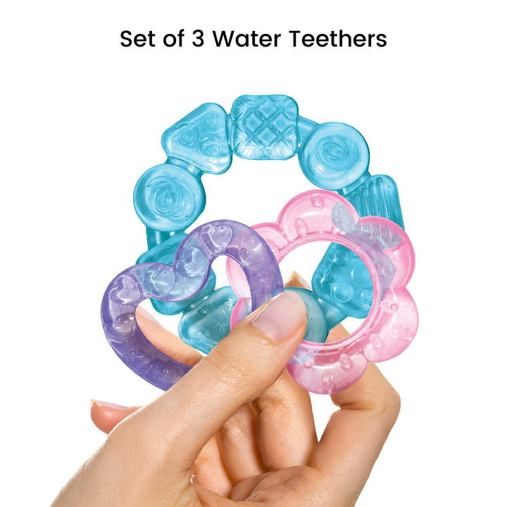 Lulyboo Water Teether Shapes