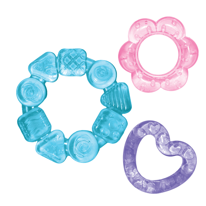 Lulyboo Water Teether Shapes