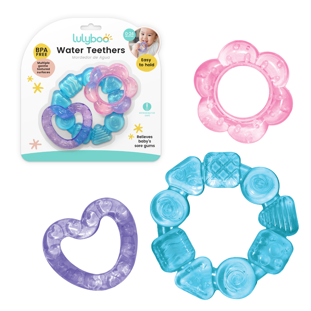 Lulyboo Water Teether Shapes
