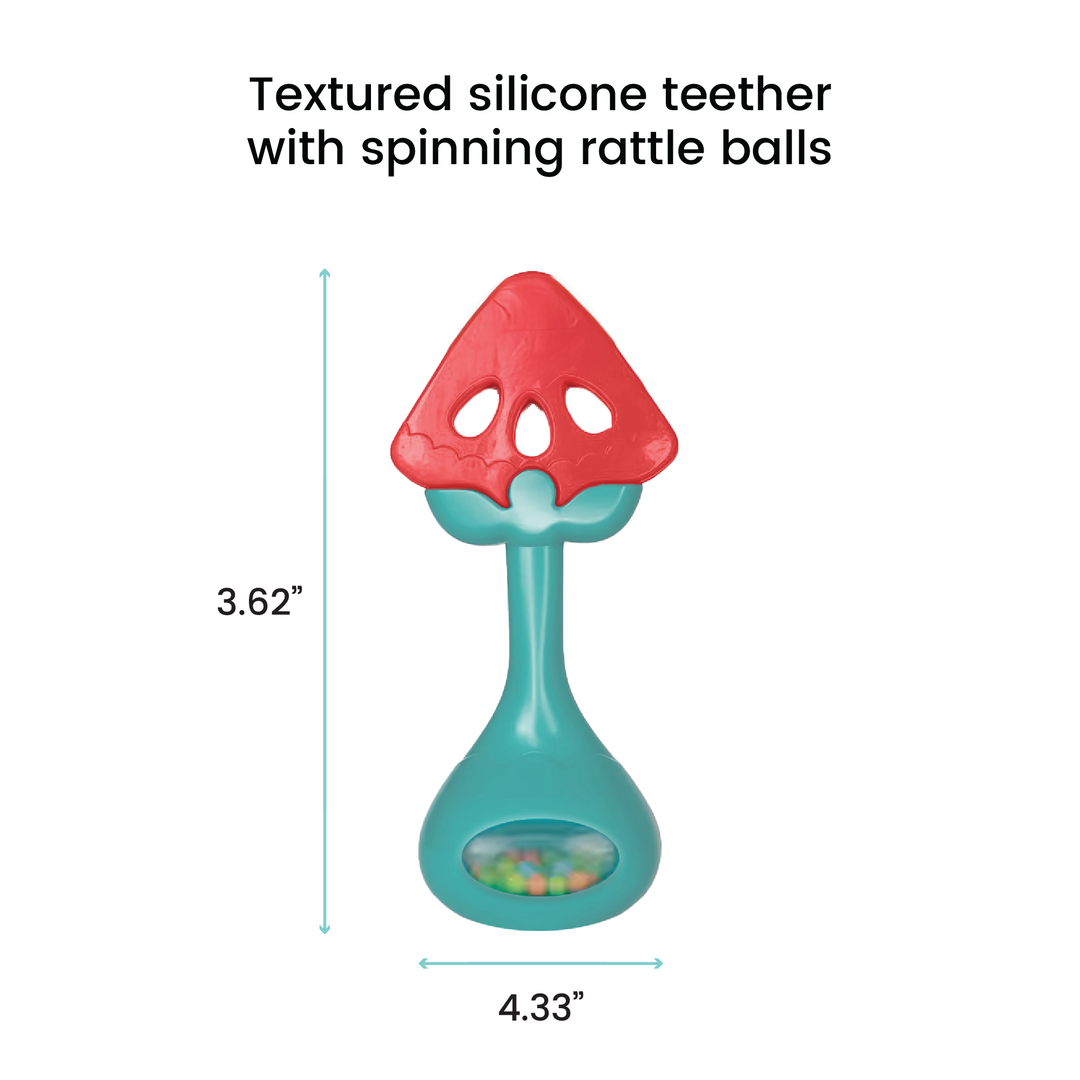 Watermelon Rattle Teether