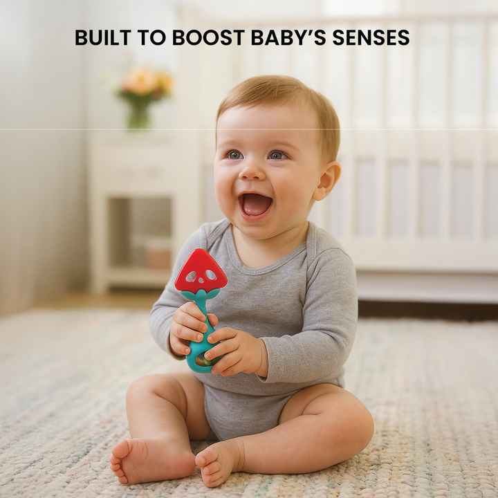 Watermelon Rattle Teether