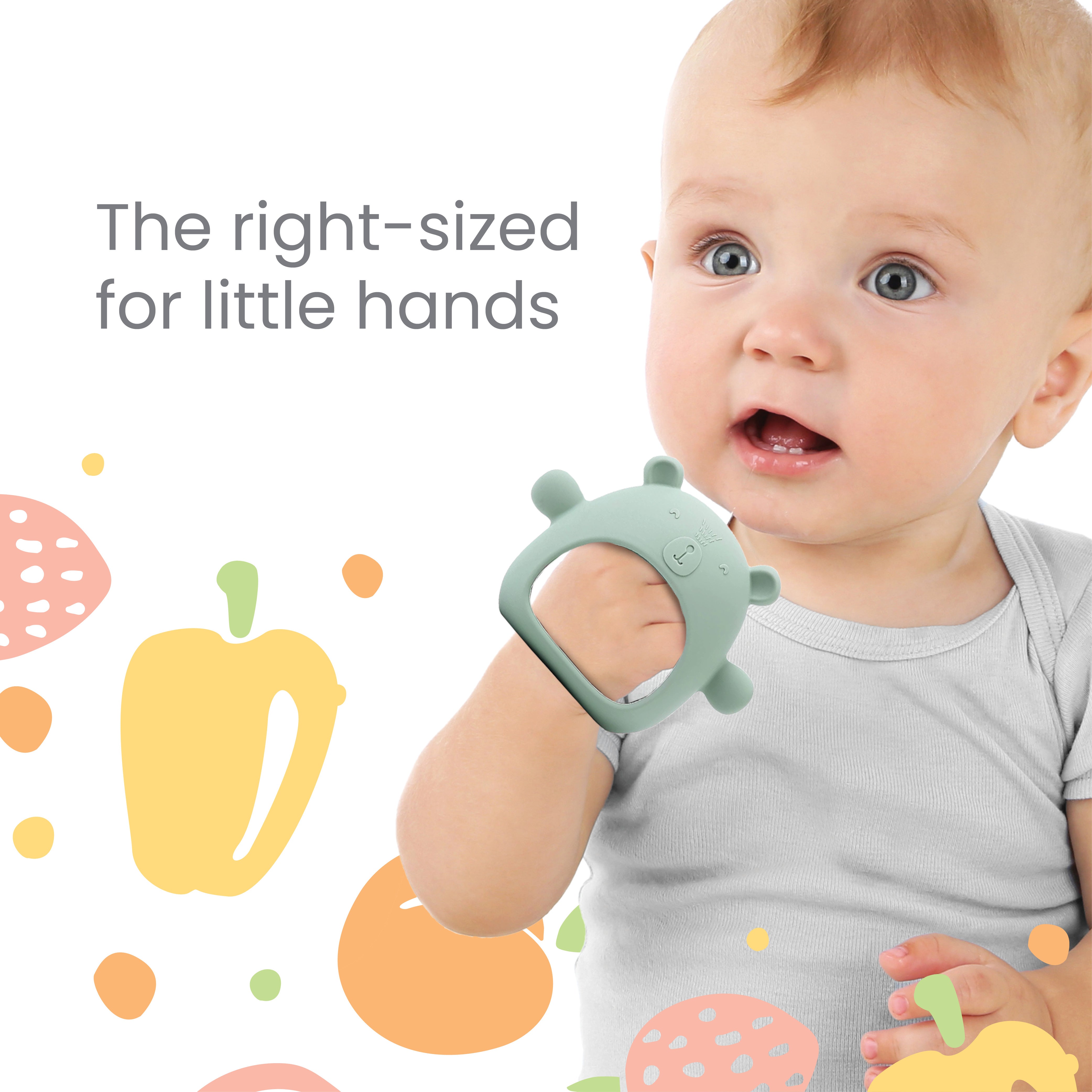 Silicone Easy Grip Play Teether Lulyboo