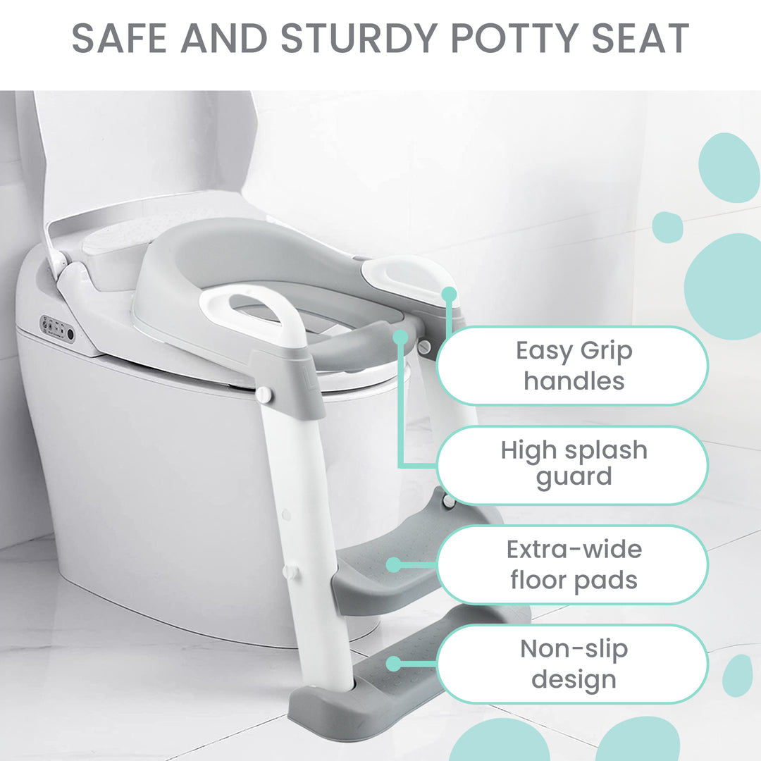 Potty Training Seat with a Ladder & Tracking Chart