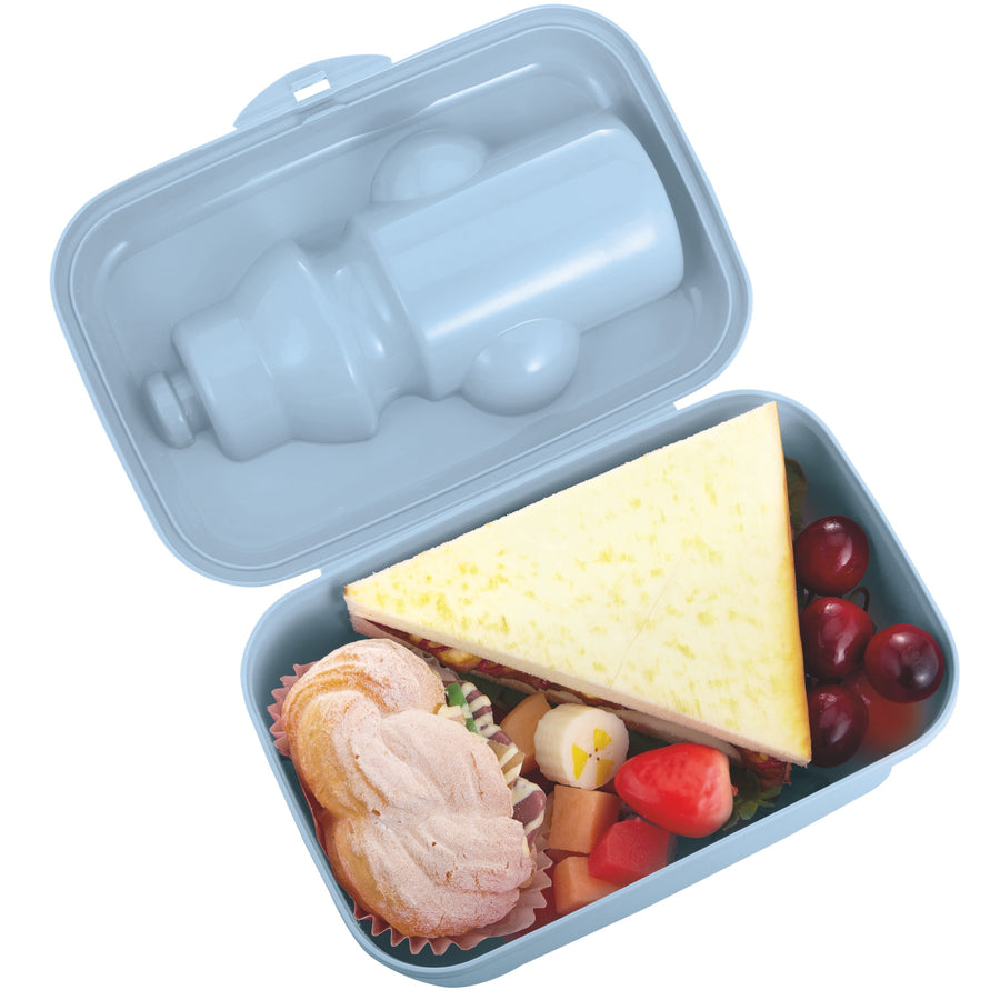 Lunch box and Bottle Set with Stickers