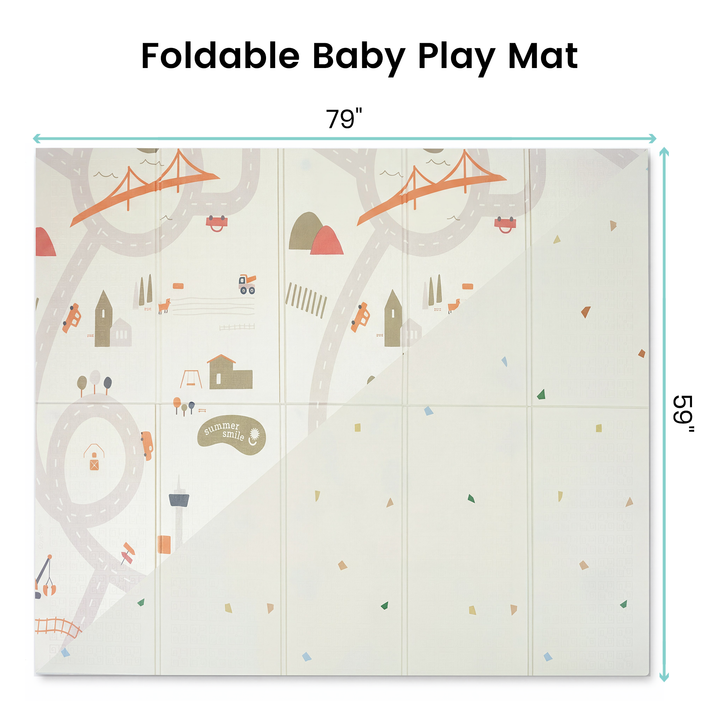 Foldable Baby Play Mat – Lulyboo
