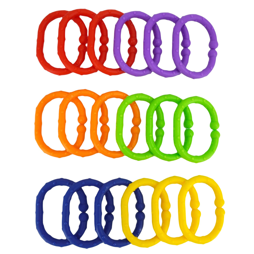 Linkables Linking Ring Set - Rainbow