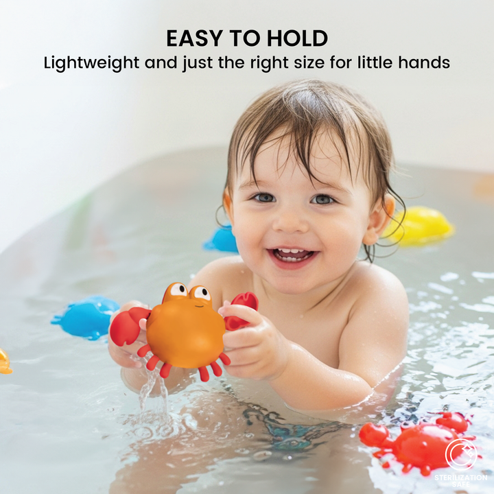 Lulyboo Splash & Swim Bath Toy – Crab