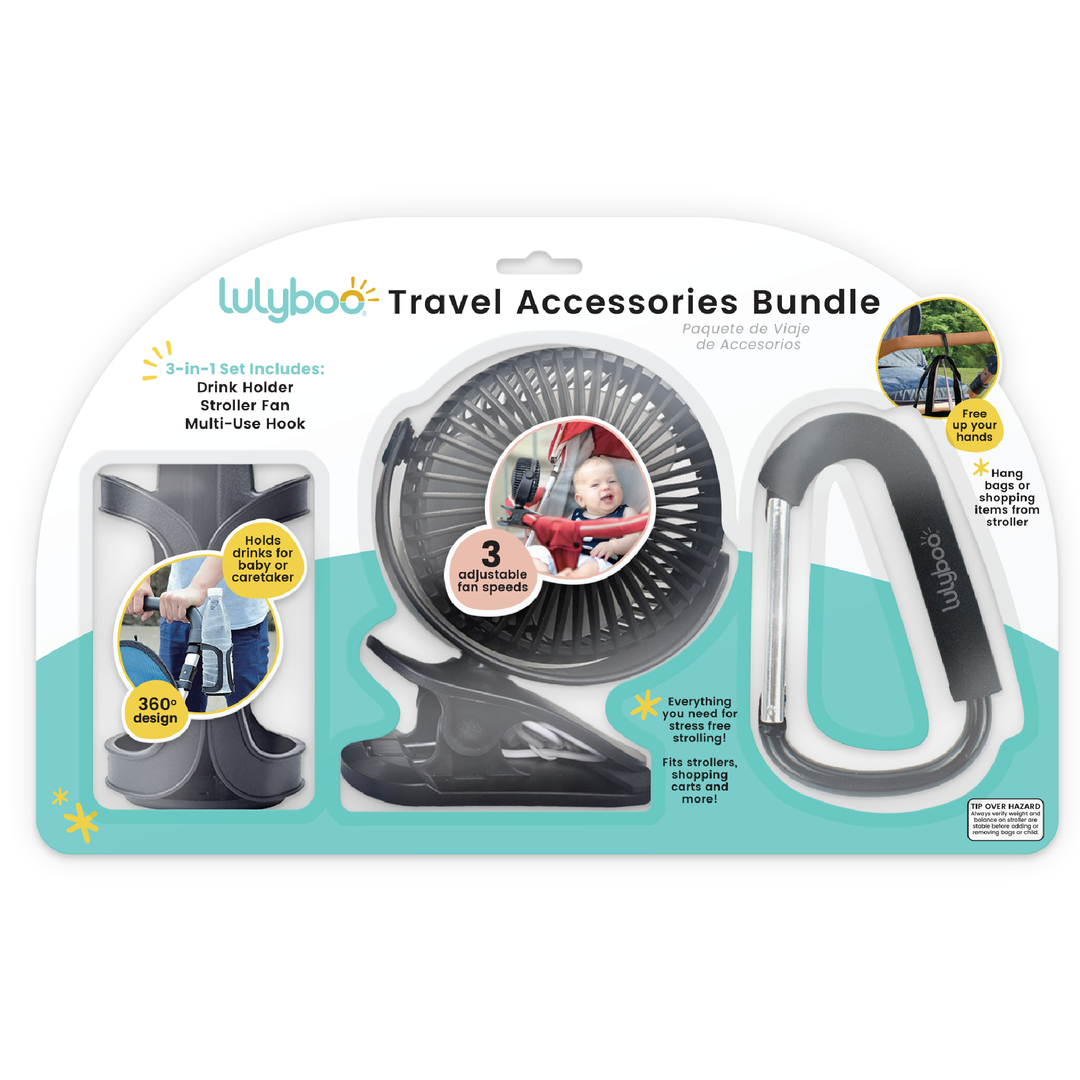 On-the-Go Stroller Travel Accessories Bundle