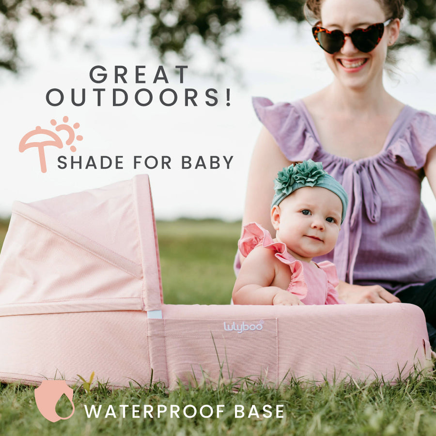 Indoor / Outdoor Cuddle & Play Lounge - Blush
