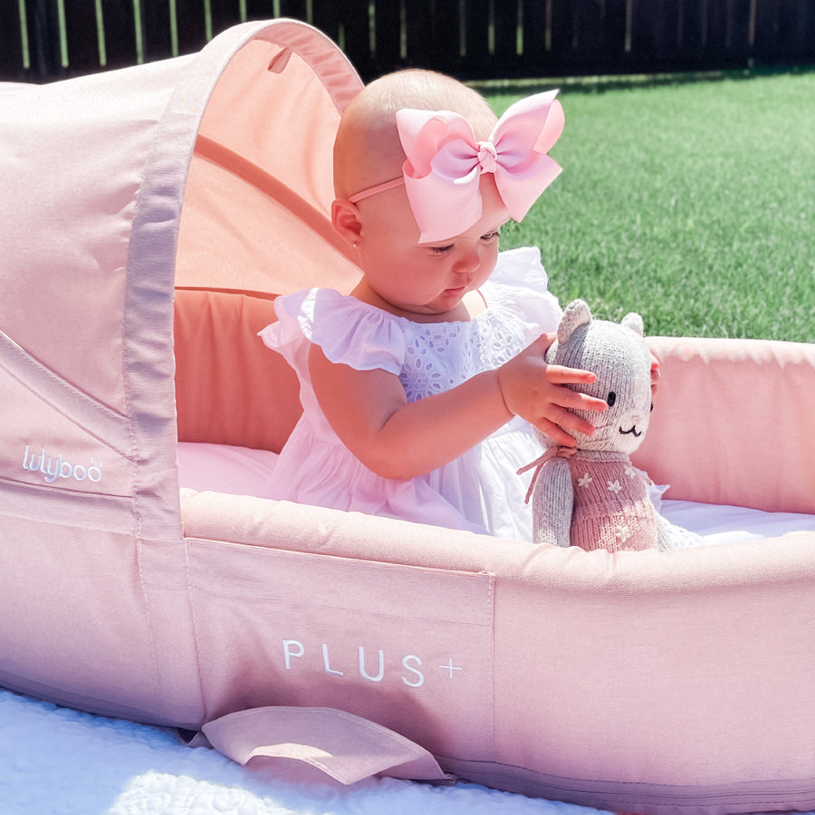 Indoor / Outdoor Cuddle & Play Lounge PLUS+ - Blush