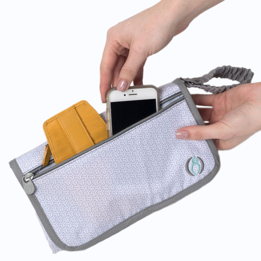 diaper changing kit - cell phone and keys storage