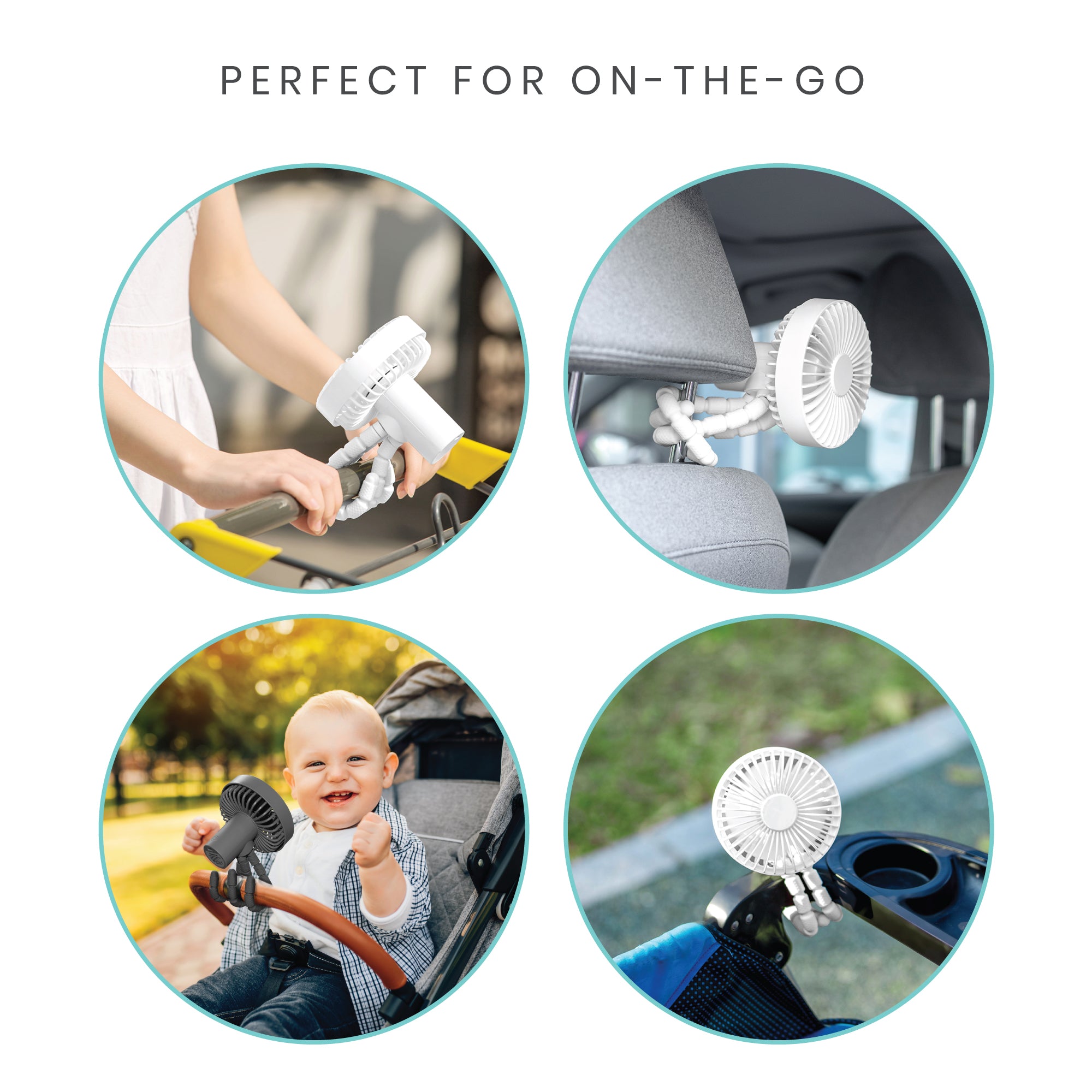 Fan that attaches to stroller online